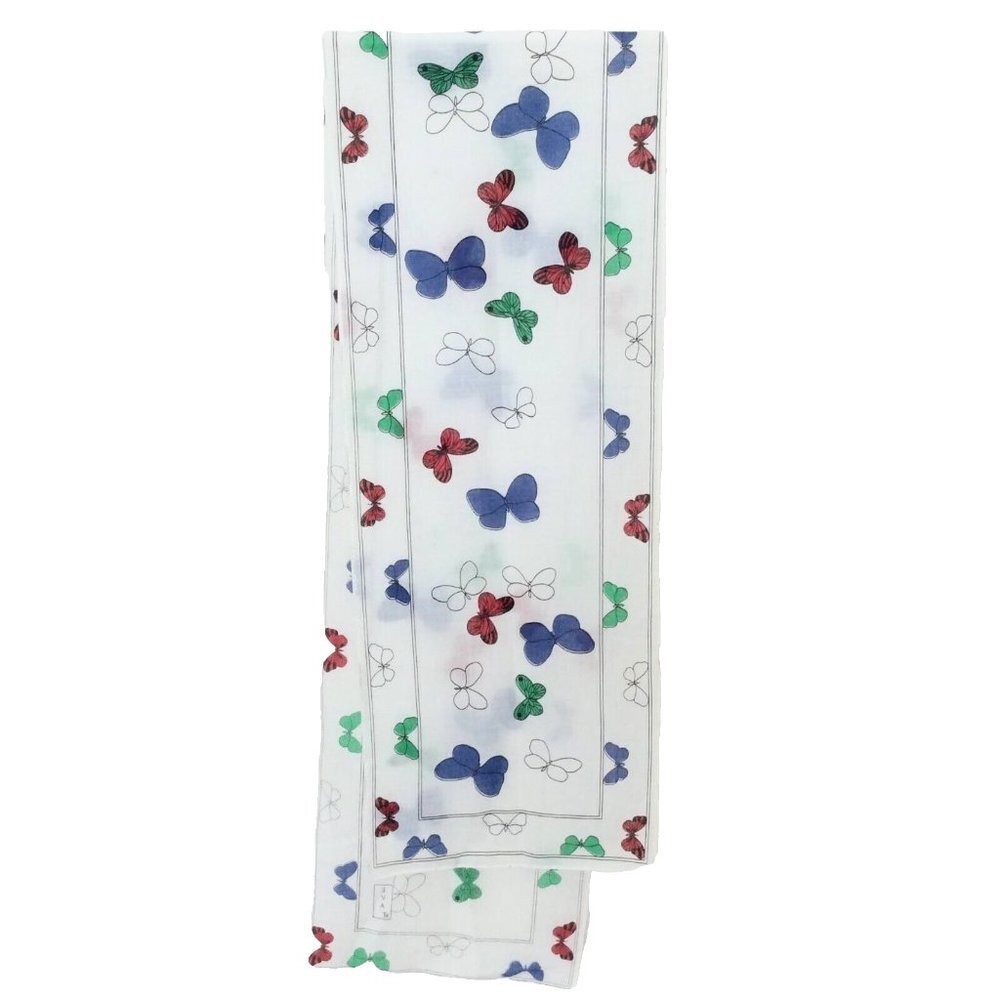 Vintage Eva MT Butterfly Scarf - Picture 4 of 7